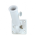 Bracket for Spinning Flagpole - Adjustable - Aluminum - White