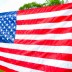 50 x 80' USA Nylon Flag with Vertical Stitching & Reinforced Corners