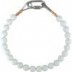 5" Beaded Retainer Ring - White