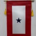 8 x 14" Blue Star Service Banner Flag