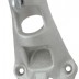 Bracket for Spinning Flagpole - With Banding Slot - Silver