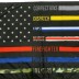 Thin Line First Responder American Flag - 3'x5' - For Outdoor Use