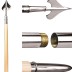 7' Guidon Pole Set - Chrome