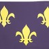 3 x 5' Nylon French Fleur de Lis Flag