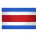 3 x 5' Nylon Costa Rica Flag Civil