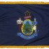 3 x 5' Nylon Maine Flag - Fringed