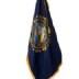 7' New Hampshire Indoor Oak Pole Set with Plastic Accessories