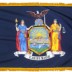 3 x 5' Nylon New York Flag - Fringed