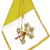 8' Deluxe Flag Set - Metal - Papal