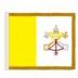 3 x 5' Nylon Papal Flag - Fringed