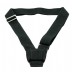 Webbing Parade Carrying Belts - Single Strap - Black