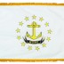 3 x 5' Nylon Rhode Island Flag - Fringed