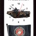 US Marine Corps Clock - Tank
