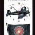 US Marine Corps Clock - Plane