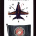 US Marine Corps Clock - Navy Plane