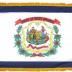 3 x 5' Nylon West Virginia Flag - Fringed