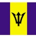 2 x 3' Barbados Flag