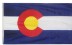 3 x 5' Indoor Colorado Flag