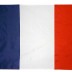 2 x 3' Nylon France Flag
