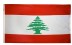 3 x 5' Nylon Lebanon Flag