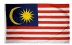 3 x 5' Nylon Malaysia Flag