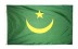 2 x 3' Mauritania Flag