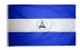3 x 5' Nylon Nicaragua Flag Gov't