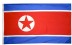 2 x 3' North Korea Flag