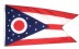 2 x 3' Nyl-Glo Ohio Flag