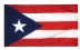 2 x 3' Nylon Puerto Rico Flag