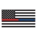 3 x 5' Nylon Thin Red Blue Line American Flag