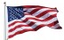 25 x 40' Poly-Max USA Flag with Vertical Stitching & Reinforced Corners  ** 2-4 week delivery time **