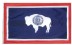 2 x 3' Nylon Wyoming Flag