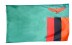 2 x 3' Nylon Zambia Flag